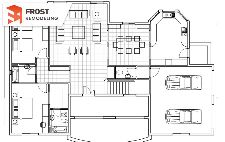 Diagram of ADU Layout and Design