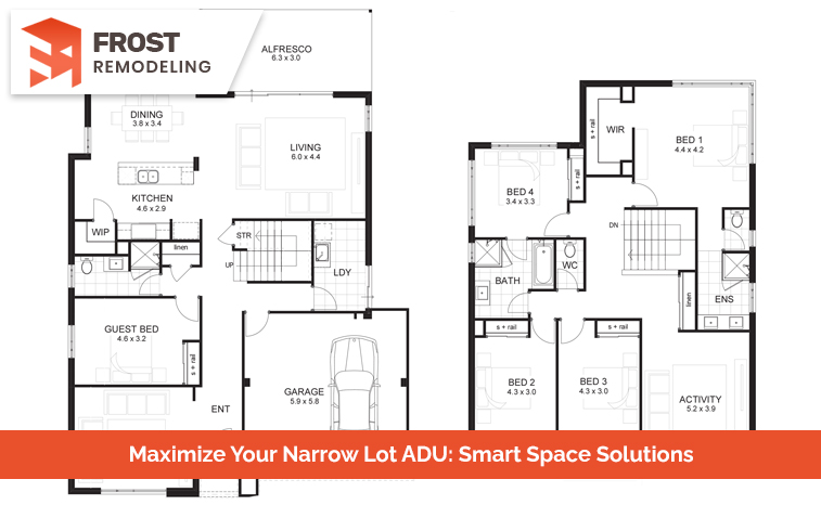 Maximize Your Narrow Lot ADU